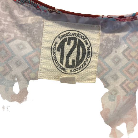 Tees2urDoor colorful  duster/shawl - Picture 4 of 4